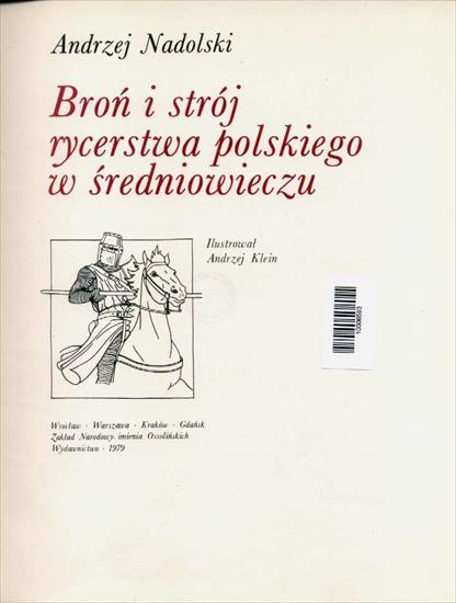 A. Nadolski - Broń i strój rycerstwa polskiego w średniowieczu - Nadolski_003.jpg