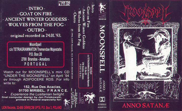 1993  Anno Satanae Demo 192 - Moonspell_-_Anno_Satane_-_Cover.jpg