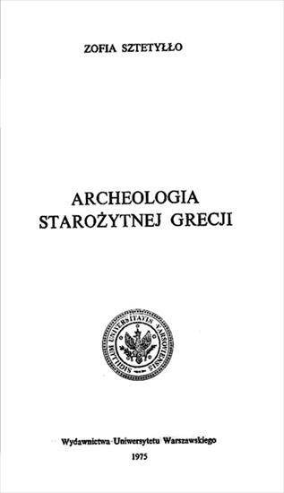 HISTORIA SZTUKI - HS-Sztetyłło Z.-Archeologia starożytnej Grecji.jpg