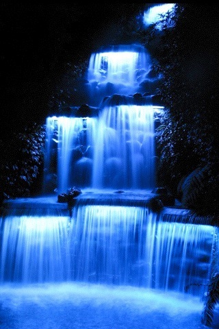 tapety - blue_light_waterfall.jpg