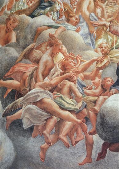 Correggio 1489-1534 - Correggio Assumption of the Virgin, detail of angelic musici.jpg