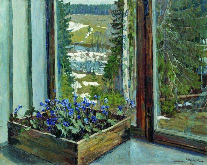 MALARSTWO _- 02 - Zhukovsky Stanislav Yulianovich. Snowdrops.jpg