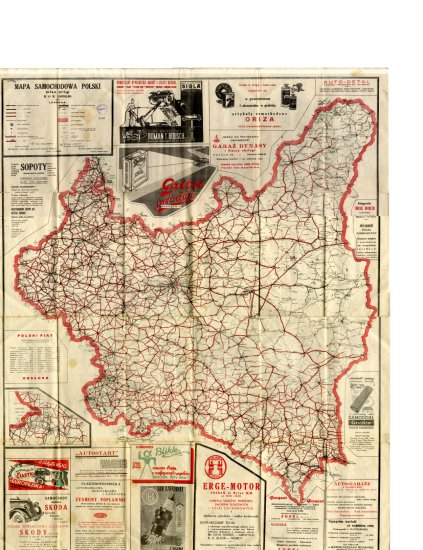 Mapy samochodowe - mapa_samochodowa_polski_1939-1940_PBC-007_road_map_Poland.jpg