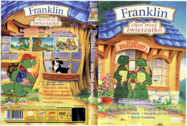 okładki bajek na DVD polskie - Franklin chce mieć zwierzątko.jpg