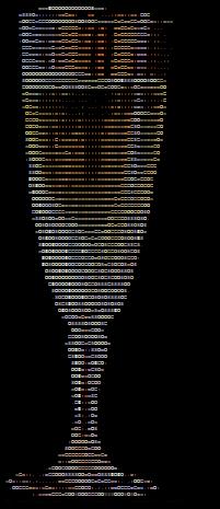 ASCII  - Obraz z tekstu - lunatiC n0.jpg