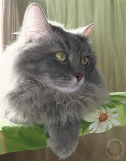 Koty - Portrait_of_a_cat__Not_a_photo_by_Kivuli.jpg