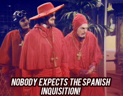 gifs - Nobody expects the spanish inquisition.gif