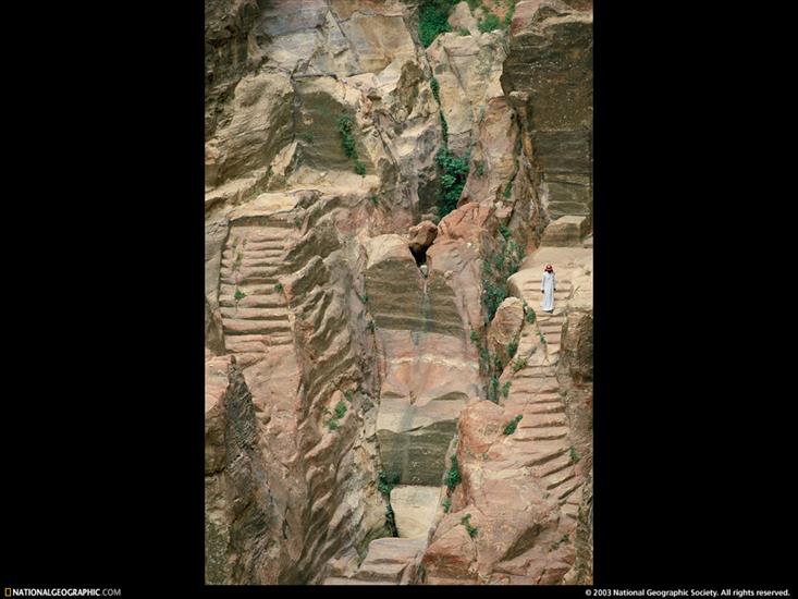 NG09 - Nabataean Cliffs, Petra, Jordan, 1998.jpg
