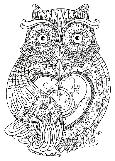 Kolorowanki antystresowe - adult-coloring-page-deco-ornate-owl.jpg