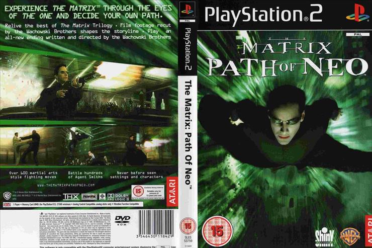 PlayStation 2 - PS2 The Matrix Path of Neo.jpg