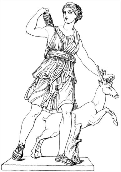 Starożytna Grecja, mitologia i religia, obrazy - 5a1d84f3c4b22f30e436e09622788679. Artemida łowczyni.png