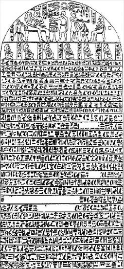 Wróżby i horoskopy - Rys 07 Hieroglify opisujące życie Izydy i Ozyrysa.JPG
