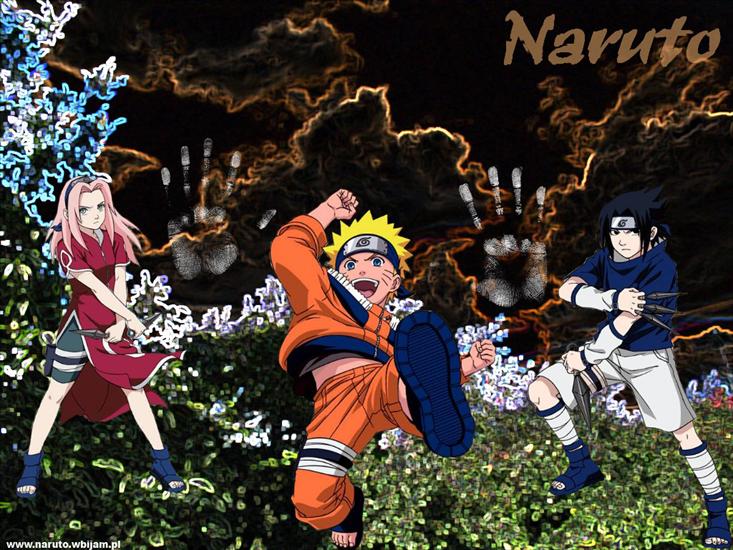Naruto Tapety i Inne - Naruto, Sasuke, Sakura.jpg