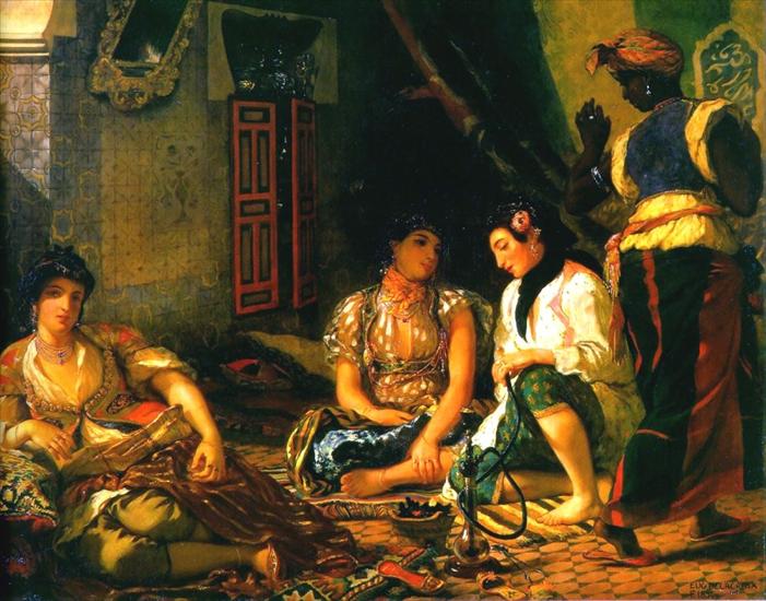 Eugene Delacroix - Eugene Delacroix - Women Of Algiers In Their Apartment.jpg