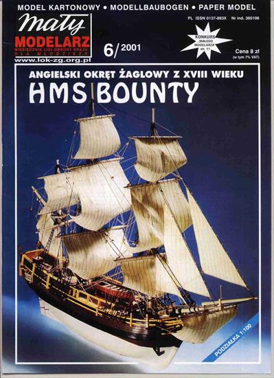 Maly Modelarz 2001.06 - Okret zaglowy HMS Bounty - 01.jpg