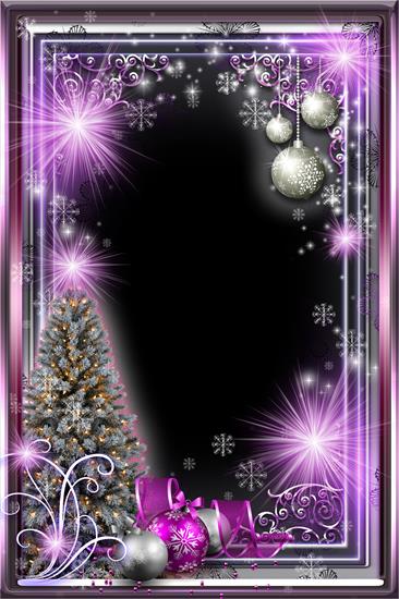 1 - Glamour Celebratory Frame - New Year Purple Gloss_by GalinaV.png