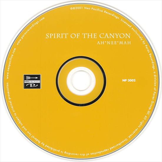 Native American - Ah Nee Mah - Spirit Of The Canyon - Disc.jpg