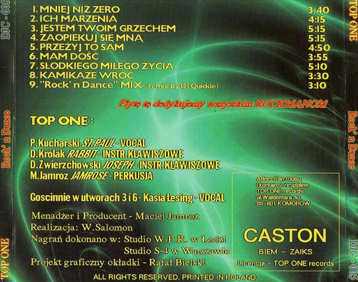 Top One - Rockn Dance CD -1993 - Top One - RocknDance B.jpg