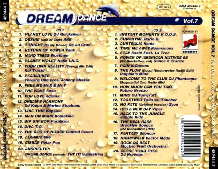 Dream Dance Vol 7 - Vol. 07 - Back.jpg