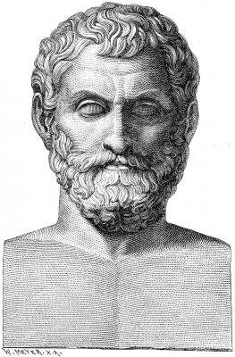 Starożytna Grecja, filozofia, filozofowie, obrazy - alcmaeon-of-croton-01. Alkmeon z Krotonu.jpg