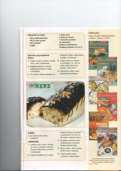 ciasta domowe 123 z 2003r - 23 keks i cd jabłecznika.jpg