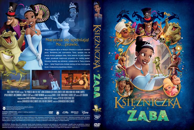 DVD Okładki i Etykiety Bajki pl - KSIĘŻNICZKA I ŻABA.jpg