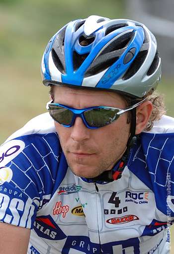 FOTO MTB Mistrzos... - Marek Galiński - Mistrz Polski MTB 2005 oraz 200...czyk, siedmiokrotny zwycięzca cyklu GP AutoSkoda.jpg