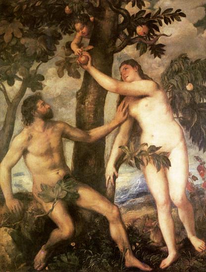 Tycjan - Tiziano Vecelli 1488 - 1576 - TIZIANO Vecellio - The Fall of Man.jpg