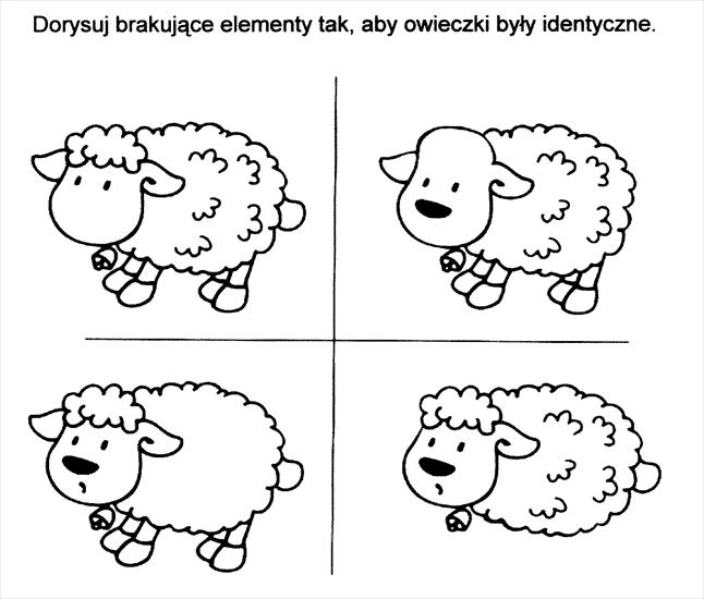 ćwiczenia grafomotoryczne - owieczki.gif