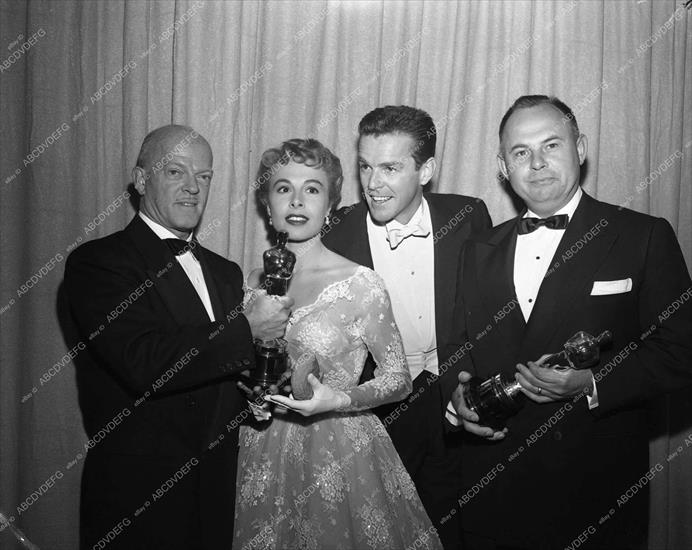 Oscary photo - 1953 Lyle Wheeler and George Davis awarded for Best D...lour The Robe. Marge  Gower Champion were presenters.jpg