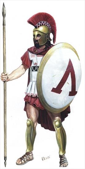 Ancient Soldiers - spartan hoplite in linothorax.jpg