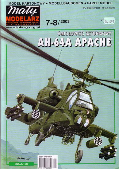 Mały Modelarz 2003.07-08 - AH-64A Apache - cover.jpg