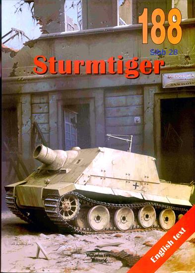 Wydawnictwo Militaria I - WM-188-Ledwoch J.-Moździerz samobieżny Sturmtiger.jpg