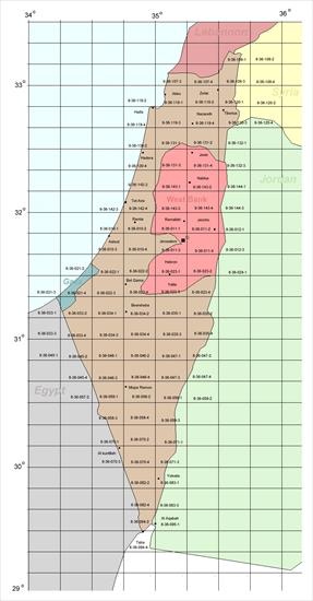 mapa Izrael-język rosyjski - israel50k_index.gif