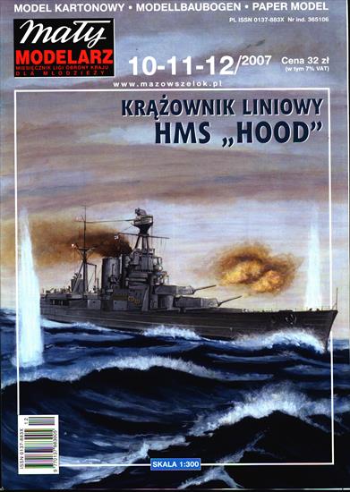 Brytyjski krążownik HMS HOOD - Skan_001.jpg