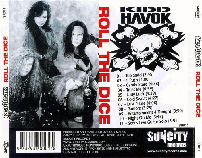 2007 Kidd Havok - Roll The Dice - Back.jpg