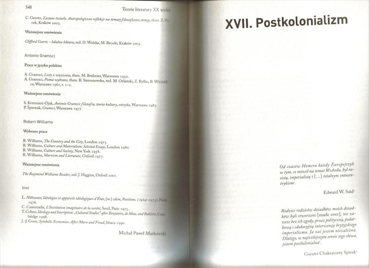 Teorie literatury XX wieku - Markowski, Burzyńska 2006 - 548,549.jpg