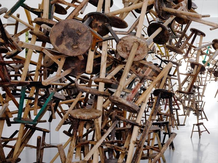 Ai WeiWei - Stools b 2013.jpg
