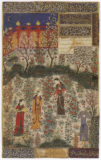   SZTUKA - 093. The persian  prince Humay  and the chinese princess Humayunn 1430-40.jpg