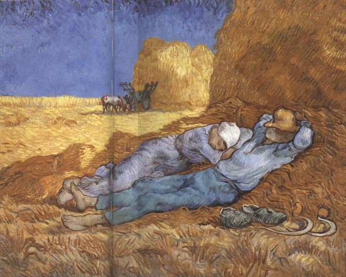Malarstwo - 696. Pause for a Nap as Millet, Saint-Remy 1890.jpg